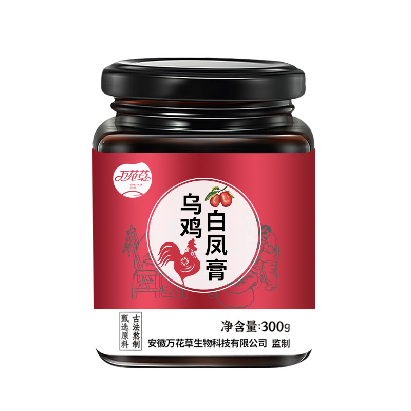 膏滋代加工 萬(wàn)花草烏雞白鳳膏貼牌定制OEM一站式代工源頭工廠(chǎng)